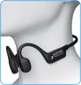 Sound Beat On User Neck