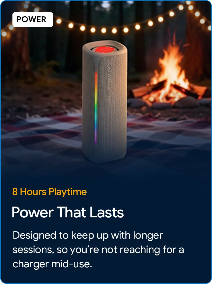 Walla Sound BOOM+ portable wireless audio