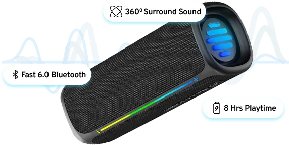 Walla Sound BOOM+ product specifications